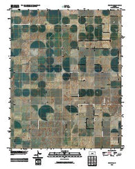 Woods SE Kansas Historical topographic map, 1:24000 scale, 7.5 X 7.5 Minute, Year 2010