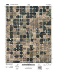 Woods SW Kansas Historical topographic map, 1:24000 scale, 7.5 X 7.5 Minute, Year 2012