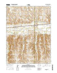 Woodston Kansas Current topographic map, 1:24000 scale, 7.5 X 7.5 Minute, Year 2015