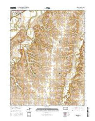 Wreford Kansas Current topographic map, 1:24000 scale, 7.5 X 7.5 Minute, Year 2015