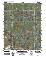 Yates Center Kansas Historical topographic map, 1:24000 scale, 7.5 X 7.5 Minute, Year 2009