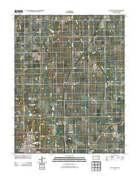 Yates Center Kansas Historical topographic map, 1:24000 scale, 7.5 X 7.5 Minute, Year 2012