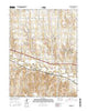 Yocemento Kansas Current topographic map, 1:24000 scale, 7.5 X 7.5 Minute, Year 2016