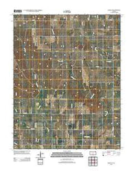 Zenda SE Kansas Historical topographic map, 1:24000 scale, 7.5 X 7.5 Minute, Year 2012