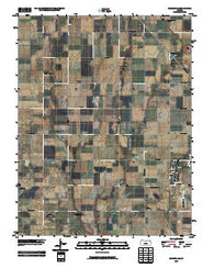 Zimmerdale Kansas Historical topographic map, 1:24000 scale, 7.5 X 7.5 Minute, Year 2009