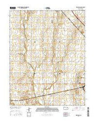Zimmerdale Kansas Current topographic map, 1:24000 scale, 7.5 X 7.5 Minute, Year 2015
