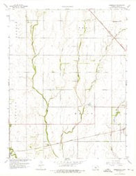Zimmerdale Kansas Historical topographic map, 1:24000 scale, 7.5 X 7.5 Minute, Year 1959