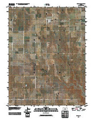 Zurich Kansas Historical topographic map, 1:24000 scale, 7.5 X 7.5 Minute, Year 2009