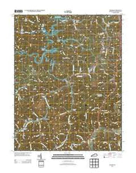 Adams Kentucky Historical topographic map, 1:24000 scale, 7.5 X 7.5 Minute, Year 2013