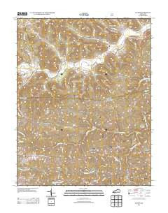 Alcorn Kentucky Historical topographic map, 1:24000 scale, 7.5 X 7.5 Minute, Year 2013
