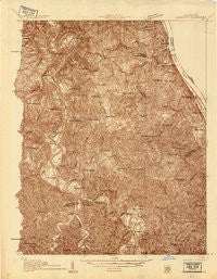 Alexandria Kentucky Historical topographic map, 1:48000 scale, 15 X 15 Minute, Year 1929
