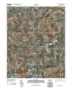 Allensville Kentucky Historical topographic map, 1:24000 scale, 7.5 X 7.5 Minute, Year 2010