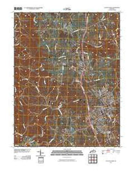 Alton Station Kentucky Historical topographic map, 1:24000 scale, 7.5 X 7.5 Minute, Year 2010