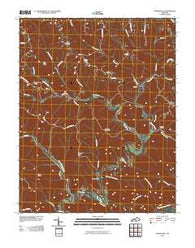 Amandaville Kentucky Historical topographic map, 1:24000 scale, 7.5 X 7.5 Minute, Year 2010