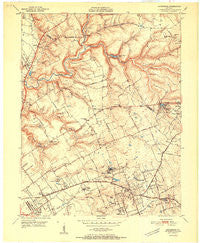 Anchorage Kentucky Historical topographic map, 1:24000 scale, 7.5 X 7.5 Minute, Year 1951