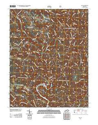 Ano Kentucky Historical topographic map, 1:24000 scale, 7.5 X 7.5 Minute, Year 2010