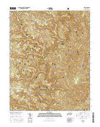 Ano Kentucky Current topographic map, 1:24000 scale, 7.5 X 7.5 Minute, Year 2016