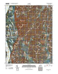 Arlington Kentucky Historical topographic map, 1:24000 scale, 7.5 X 7.5 Minute, Year 2010
