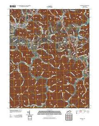Artemus Kentucky Historical topographic map, 1:24000 scale, 7.5 X 7.5 Minute, Year 2010
