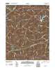 Ashbrook Kentucky Historical topographic map, 1:24000 scale, 7.5 X 7.5 Minute, Year 2010