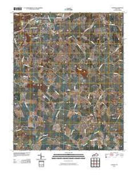 Auburn Kentucky Historical topographic map, 1:24000 scale, 7.5 X 7.5 Minute, Year 2010