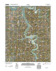 Austin Kentucky Historical topographic map, 1:24000 scale, 7.5 X 7.5 Minute, Year 2013