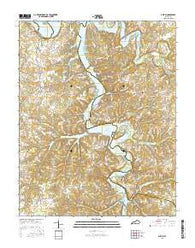 Austin Kentucky Current topographic map, 1:24000 scale, 7.5 X 7.5 Minute, Year 2016