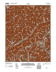 Balkan Kentucky Historical topographic map, 1:24000 scale, 7.5 X 7.5 Minute, Year 2010
