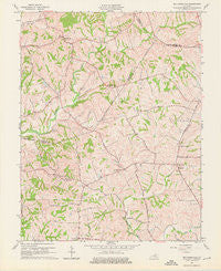 Ballardsville Kentucky Historical topographic map, 1:24000 scale, 7.5 X 7.5 Minute, Year 1961