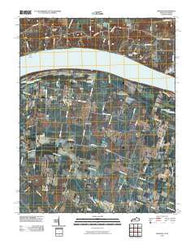 Bandana Kentucky Historical topographic map, 1:24000 scale, 7.5 X 7.5 Minute, Year 2010