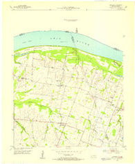 Bandana Kentucky Historical topographic map, 1:24000 scale, 7.5 X 7.5 Minute, Year 1954