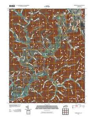 Barbourville Kentucky Historical topographic map, 1:24000 scale, 7.5 X 7.5 Minute, Year 2010