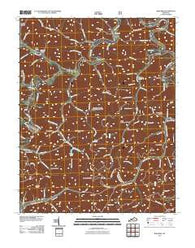 Barcreek Kentucky Historical topographic map, 1:24000 scale, 7.5 X 7.5 Minute, Year 2011