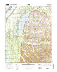 Barlow Kentucky Current topographic map, 1:24000 scale, 7.5 X 7.5 Minute, Year 2016