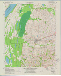 Barlow Kentucky Historical topographic map, 1:24000 scale, 7.5 X 7.5 Minute, Year 1977
