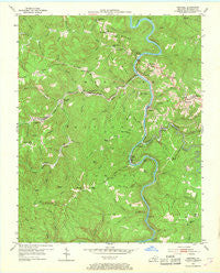 Barthell Kentucky Historical topographic map, 1:24000 scale, 7.5 X 7.5 Minute, Year 1954