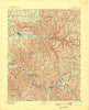 Beattyville Kentucky Historical topographic map, 1:125000 scale, 30 X 30 Minute, Year 1892