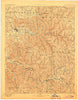 Beattyville Kentucky Historical topographic map, 1:125000 scale, 30 X 30 Minute, Year 1892