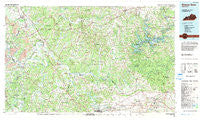 Beaver Dam Kentucky Historical topographic map, 1:100000 scale, 30 X 60 Minute, Year 1981