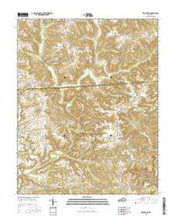 Bee Spring Kentucky Current topographic map, 1:24000 scale, 7.5 X 7.5 Minute, Year 2016