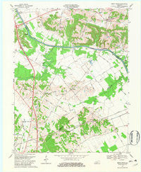 Beech Grove Kentucky Historical topographic map, 1:24000 scale, 7.5 X 7.5 Minute, Year 1969