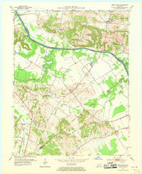 Beech Grove Kentucky Historical topographic map, 1:24000 scale, 7.5 X 7.5 Minute, Year 1952