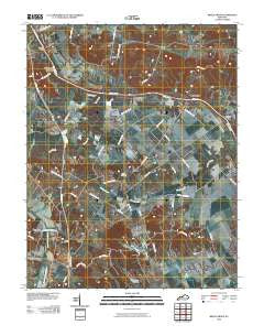 Beech Grove Kentucky Historical topographic map, 1:24000 scale, 7.5 X 7.5 Minute, Year 2010