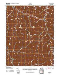 Belfry Kentucky Historical topographic map, 1:24000 scale, 7.5 X 7.5 Minute, Year 2010