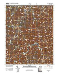 Bell Farm Kentucky Historical topographic map, 1:24000 scale, 7.5 X 7.5 Minute, Year 2010