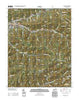 Benham Kentucky Historical topographic map, 1:24000 scale, 7.5 X 7.5 Minute, Year 2013