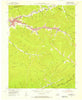 Benham Kentucky Historical topographic map, 1:24000 scale, 7.5 X 7.5 Minute, Year 1954