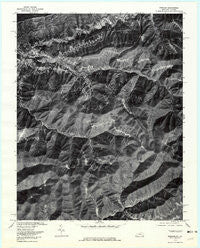 Benham Kentucky Historical topographic map, 1:24000 scale, 7.5 X 7.5 Minute, Year 1976