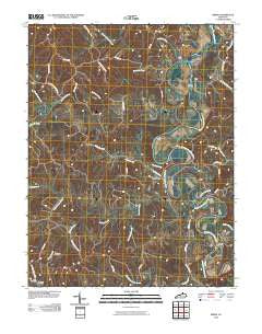 Berry Kentucky Historical topographic map, 1:24000 scale, 7.5 X 7.5 Minute, Year 2010