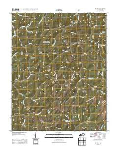Beverly Kentucky Historical topographic map, 1:24000 scale, 7.5 X 7.5 Minute, Year 2013
